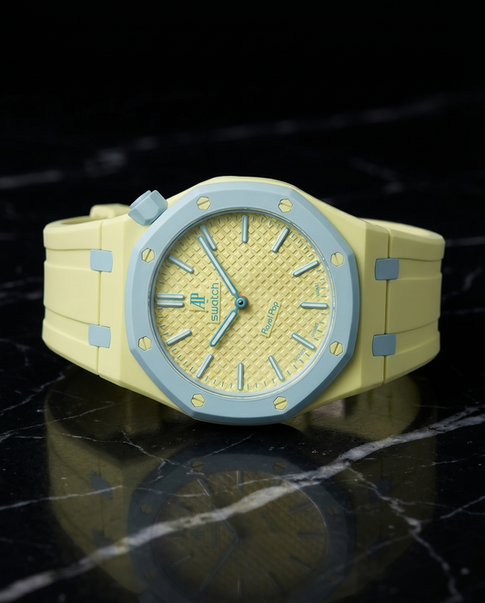 Case-Strap for the Swatch x AP Royal Pop Blaue Acht