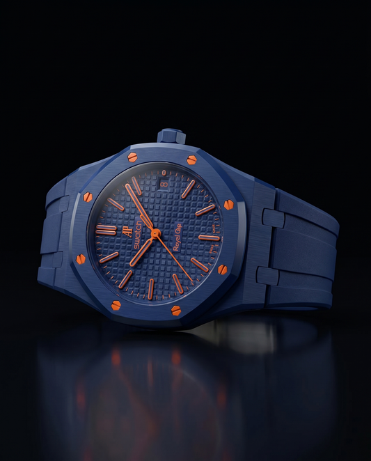 Case-Strap for the Swatch x AP Royal Pop Orenji Hachi