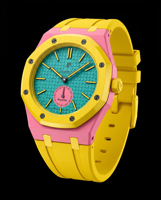 Case-Strap for the Swatch x AP